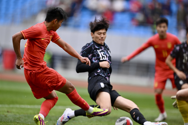 U22国足1-0爆射绝杀韩国